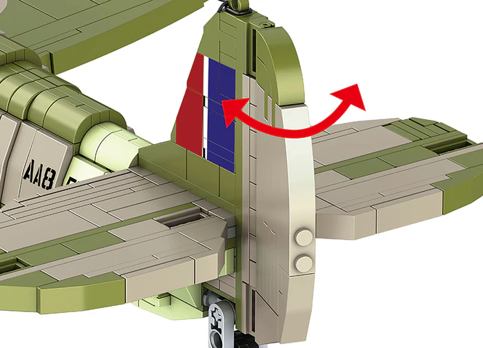 00962 RevellBrick: Iron Maiden Spitfire