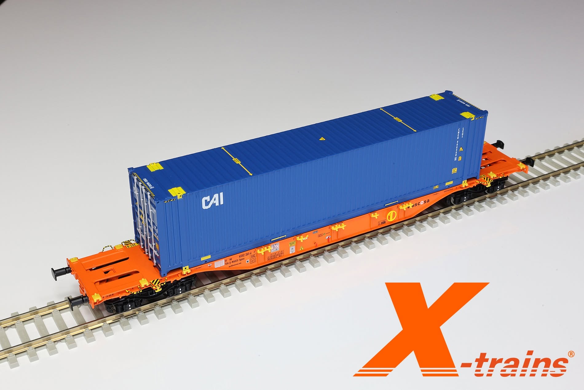 2361022 Wascosa Containertragwagen Sgnss 60 Ep.6