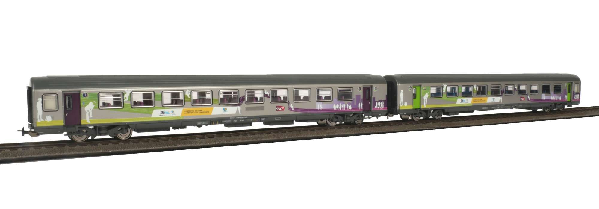 97134 SNCF Reisezugwagen-Set 2-tlg Ep.6