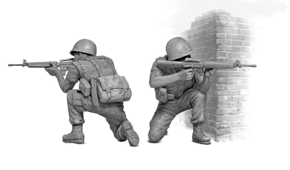 Master Box Ltd. MB35241 SHOOTOUT! Vietnam War series