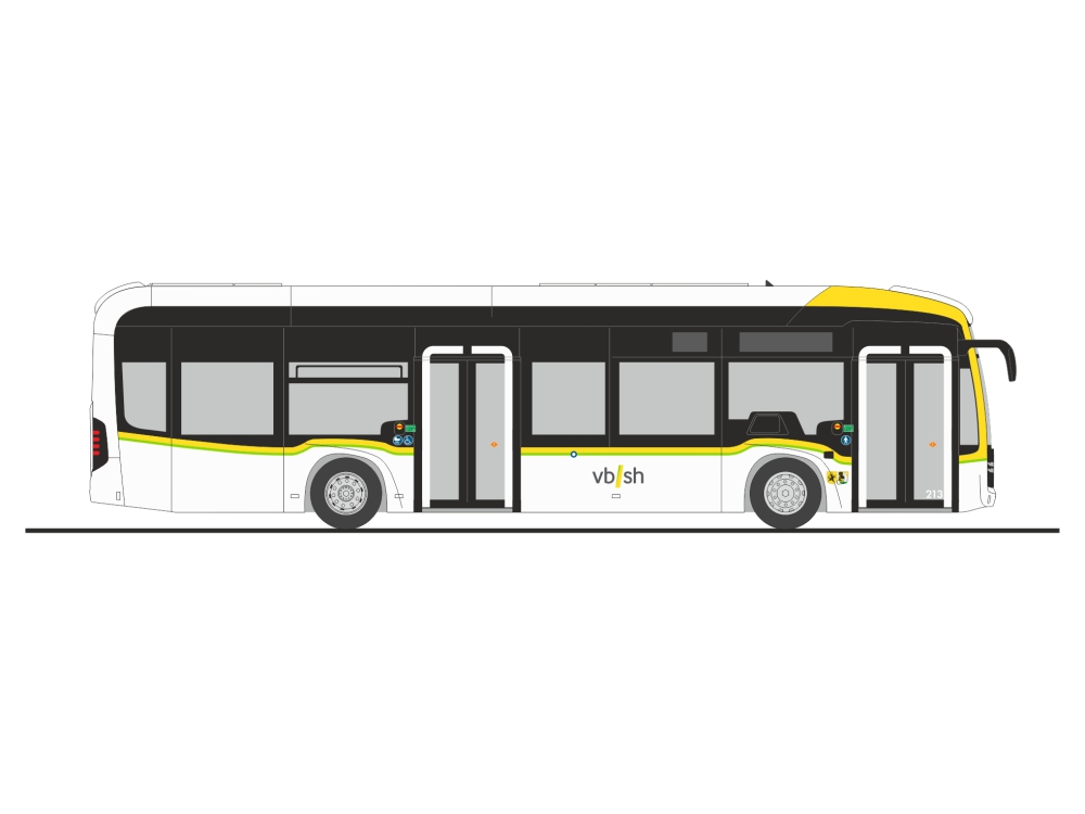 75625 MB eCitaro Verkehrsbetriebe Schaffhausen