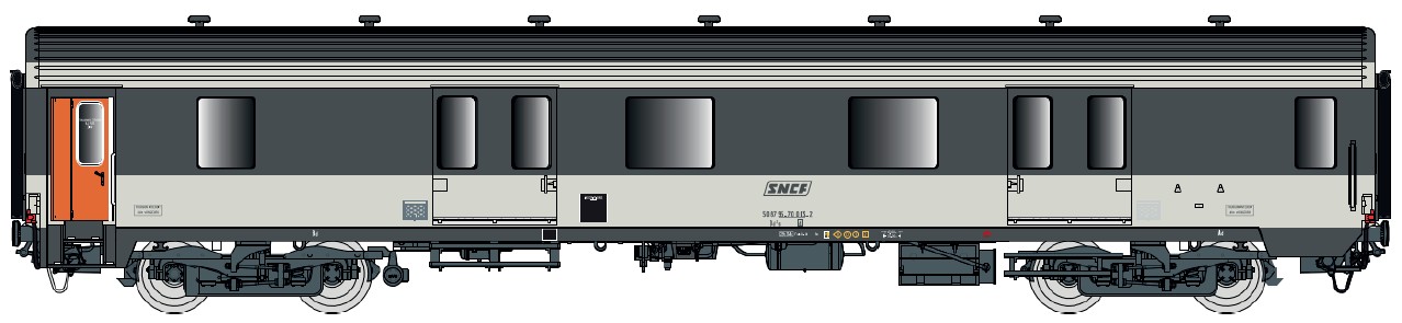 31235 SNCF Corail Packwagen MC76 Dd2s Ep.4