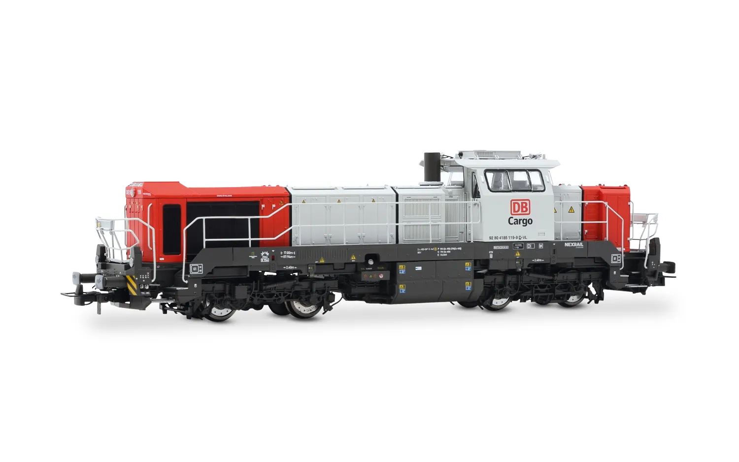 HR2989 DB Cargo Diesellok DE 18 Ep.6