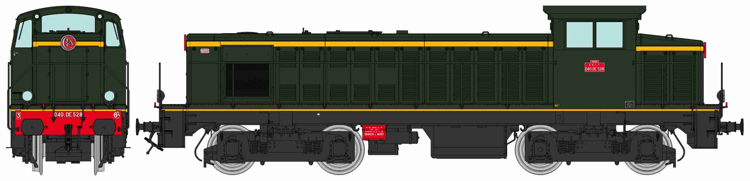 JM-017S SNCF Diesellok BB 63000 Ep.3