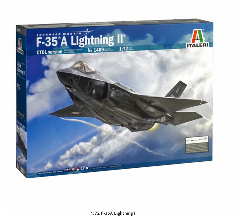 Italeri 1409 F-35 A Lightning II