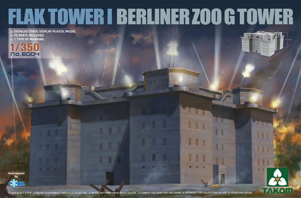 6004 Flak Tower I Berliner Zoo G Tower
