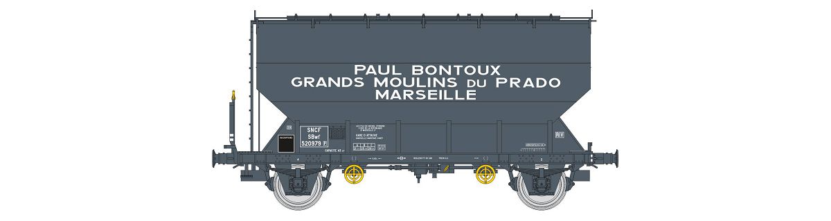 WB-881 SNCF GMDU Getreidewagen Ep.3