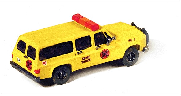 51014 Fire Chief Chevy Suburban