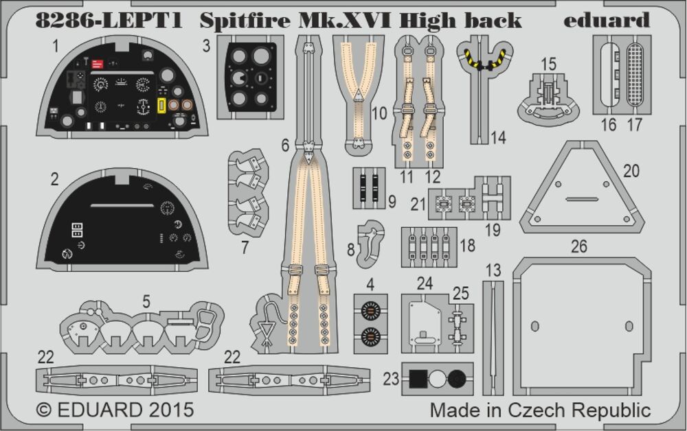 Eduard 8286 Spitfire Mk.XVI High Back