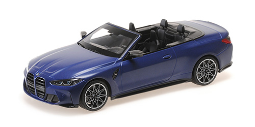 Minichamps 155021030 BMW M4 Cabrio mattblau-met. (2020)