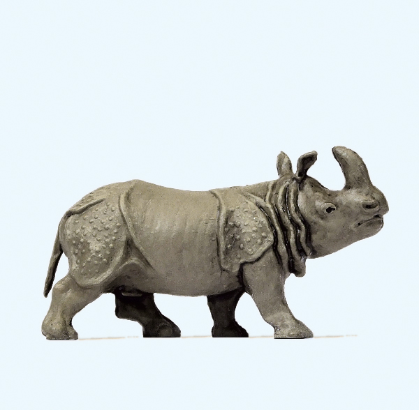 Preiser 29501 Indisches Panzernashorn