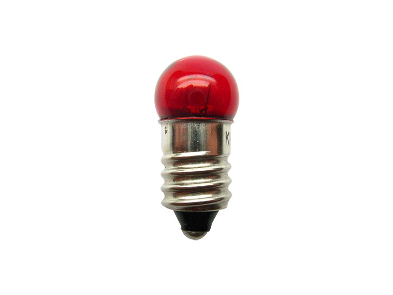 50287 E10 Glühlampe 11mm Kopf rot 19V 100mA