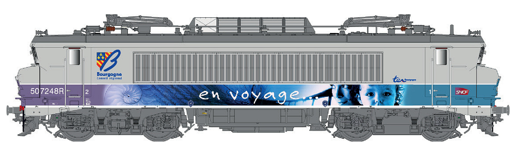 LS Models 11703 SNCF TER E-Lok Serie BB 7248R Ep.6 AC