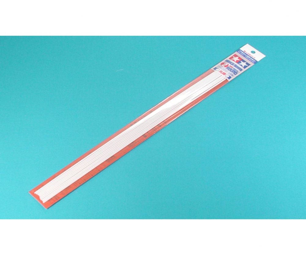 70132 Kunststoff Rundprofil 2mm (10) 400 weiß