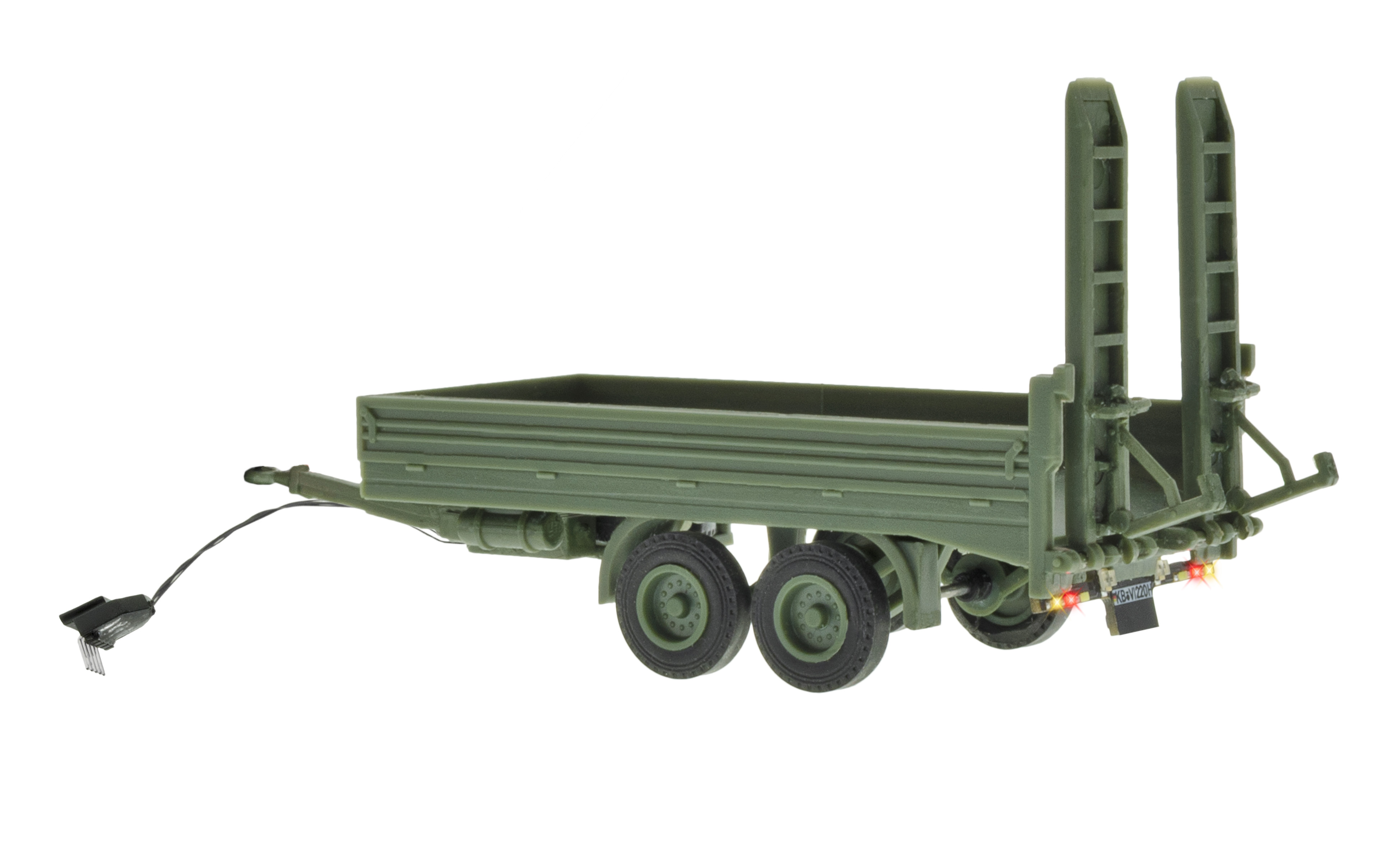 Viessmann 8220 H0 Tandem Tieflader, Militär