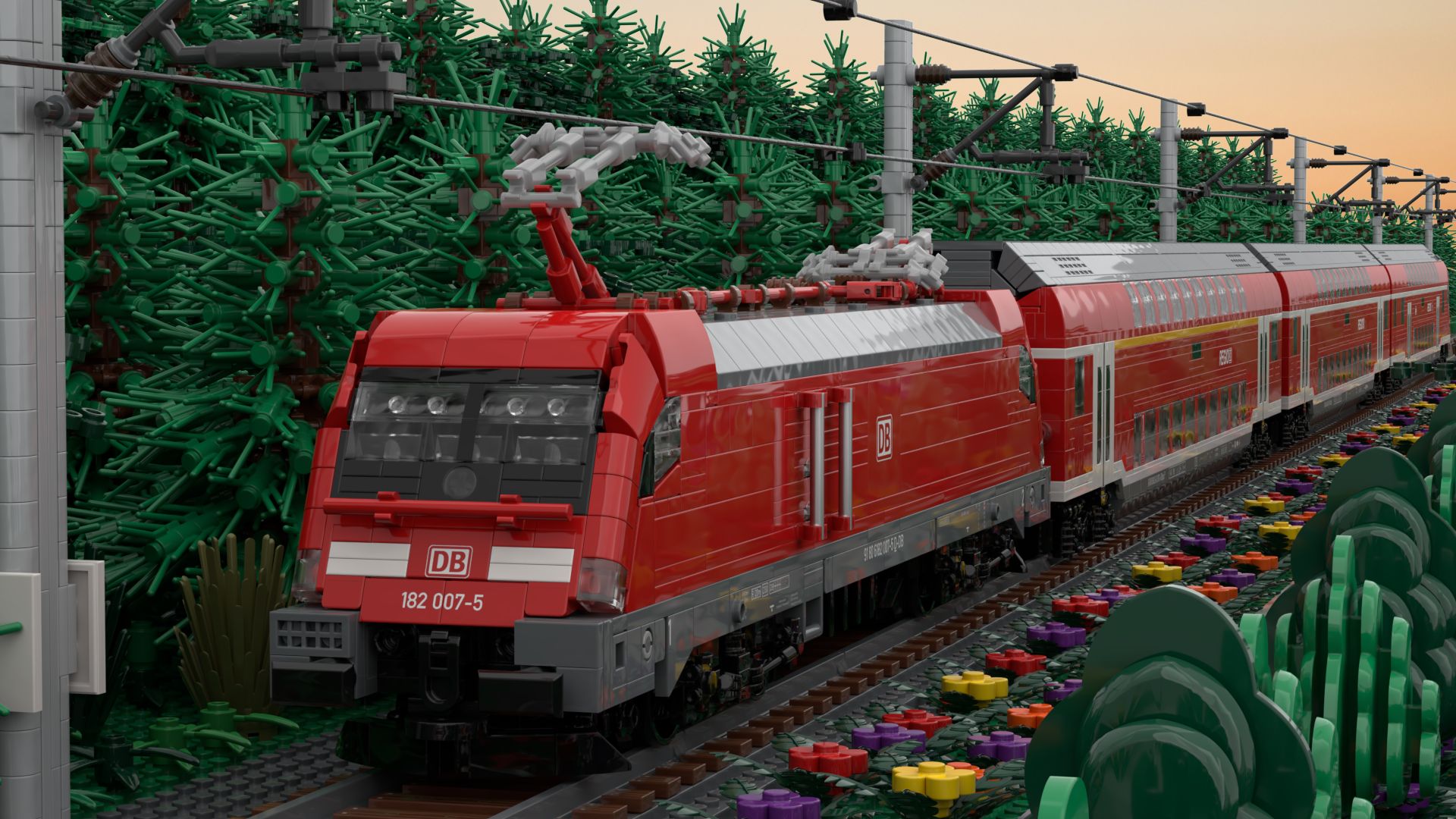 SH-3018 DBAG E-Lok BR 182 Taurus