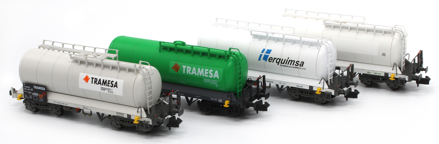 MFTrain 71021 Renfe Kesselwagen-Set 4-tlg. Ep.5/6