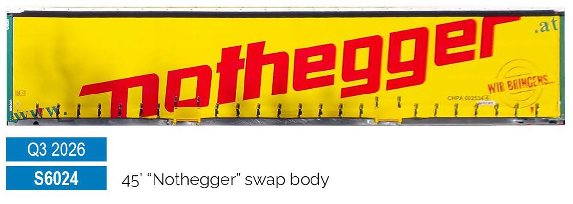 Sudexpress S6024 Nothegger 45' Swap Container
