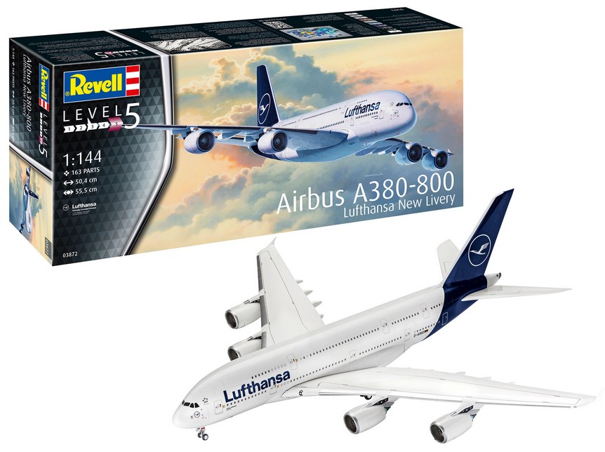 03872 Airbus A380-800 Lufthansa  New Livery
