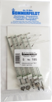 Sommerfeldt 185 Gitter Streckenmast mit Ausleger