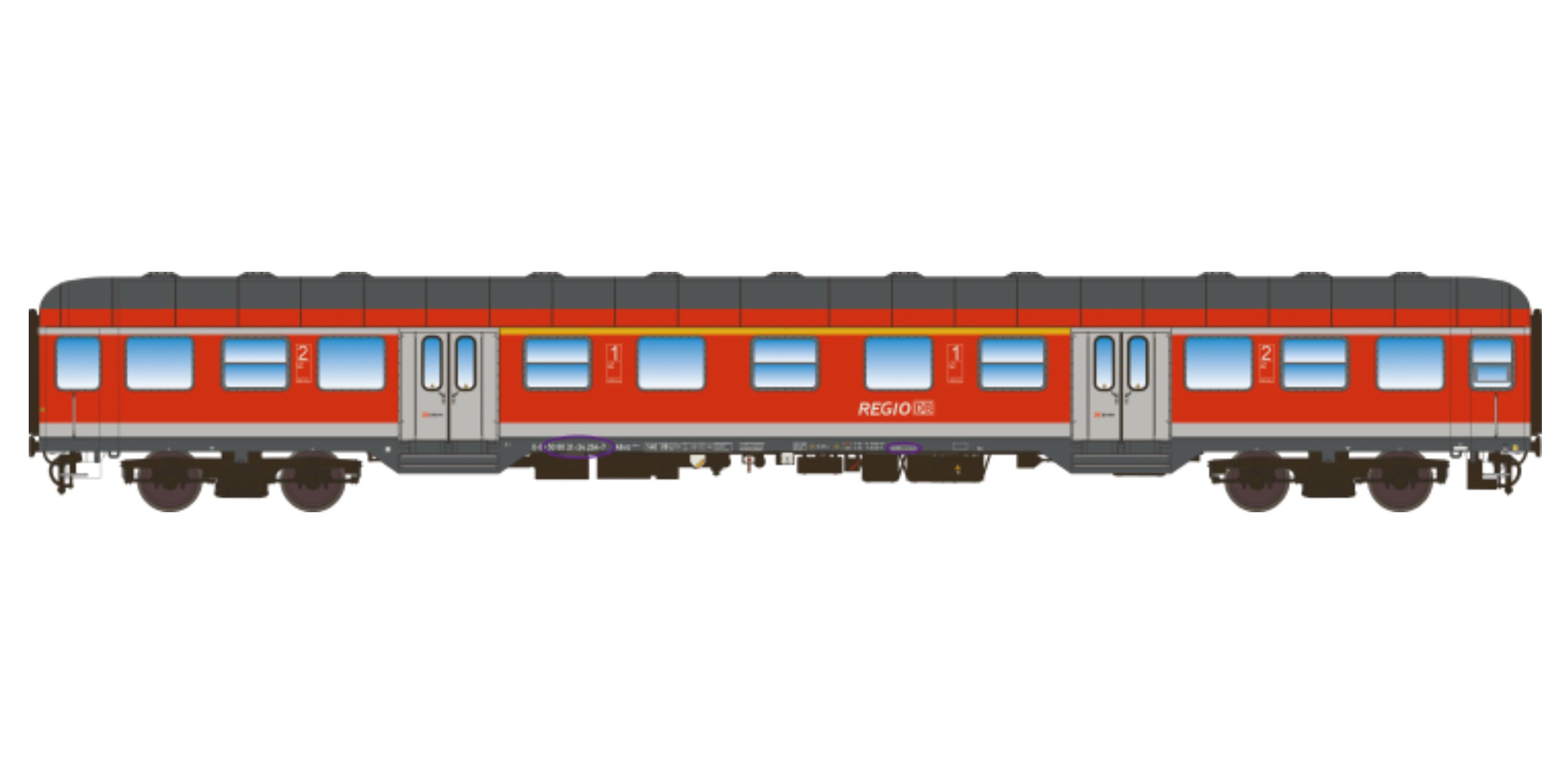 36516 DBAG Personenwagen 1./2. Kl. Ep.5/6