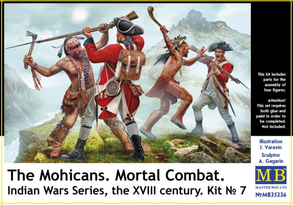 MB35236 The Mohicans. Indian Wars series Kit No7