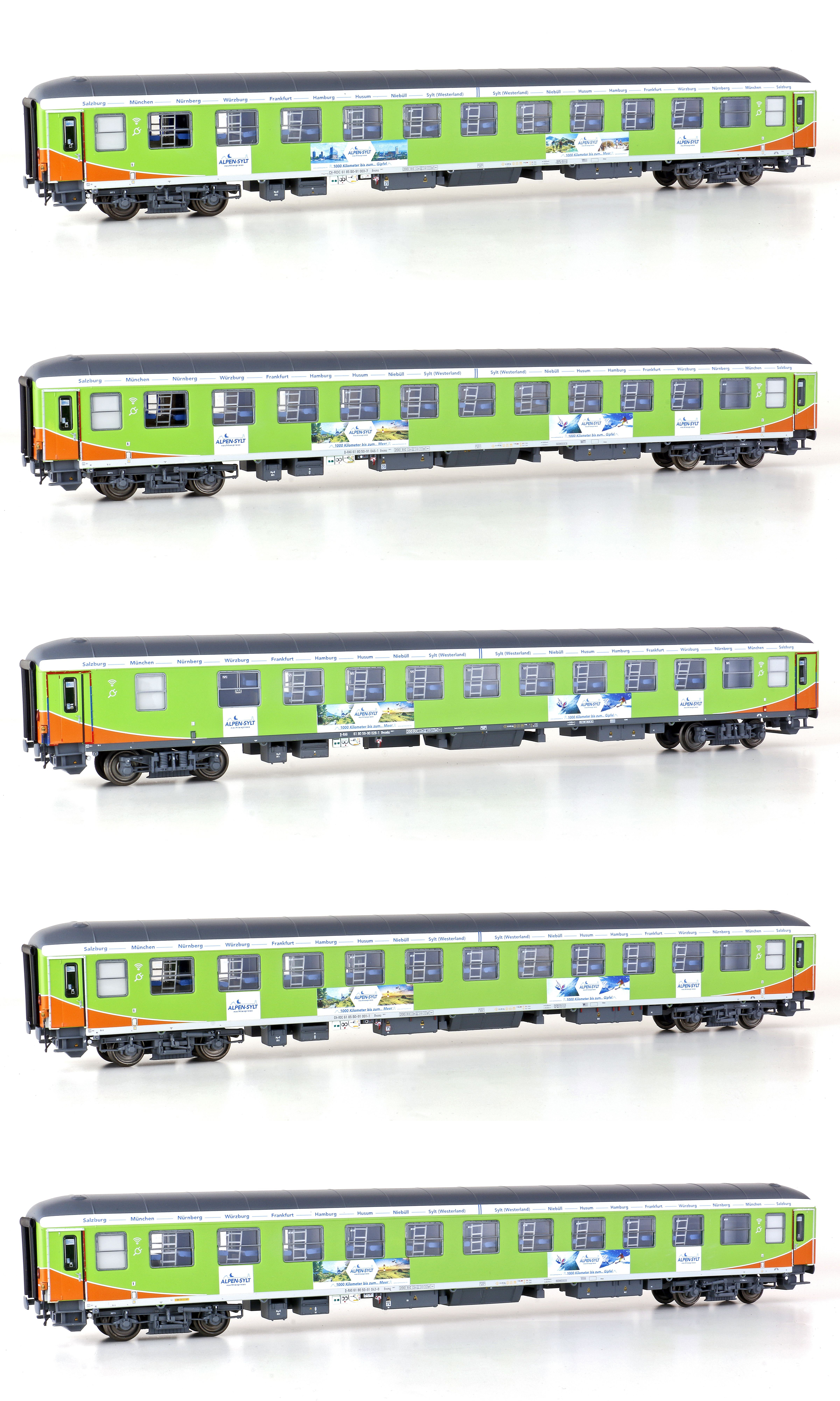 46034AC Alpen-Sylt Express Set 5-tlg Ep.6 AC