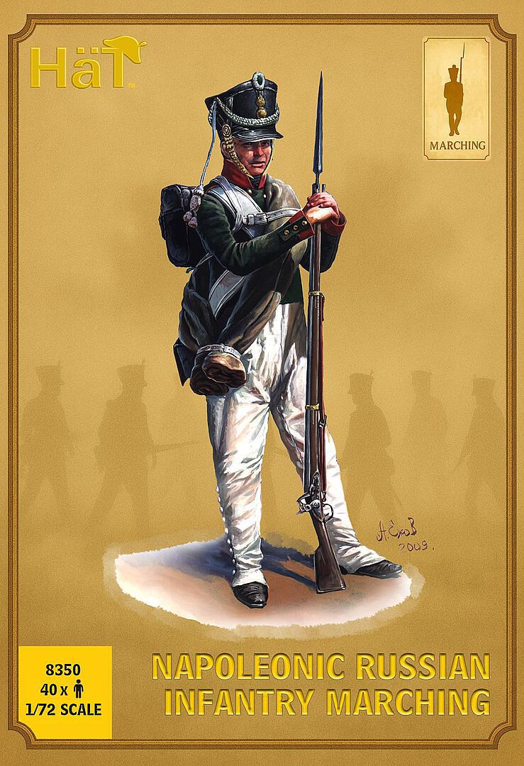 8350 Russische Infanterie, marschierend