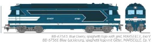 MB-249 SNCF Diesellok BB 67561 Ep.5