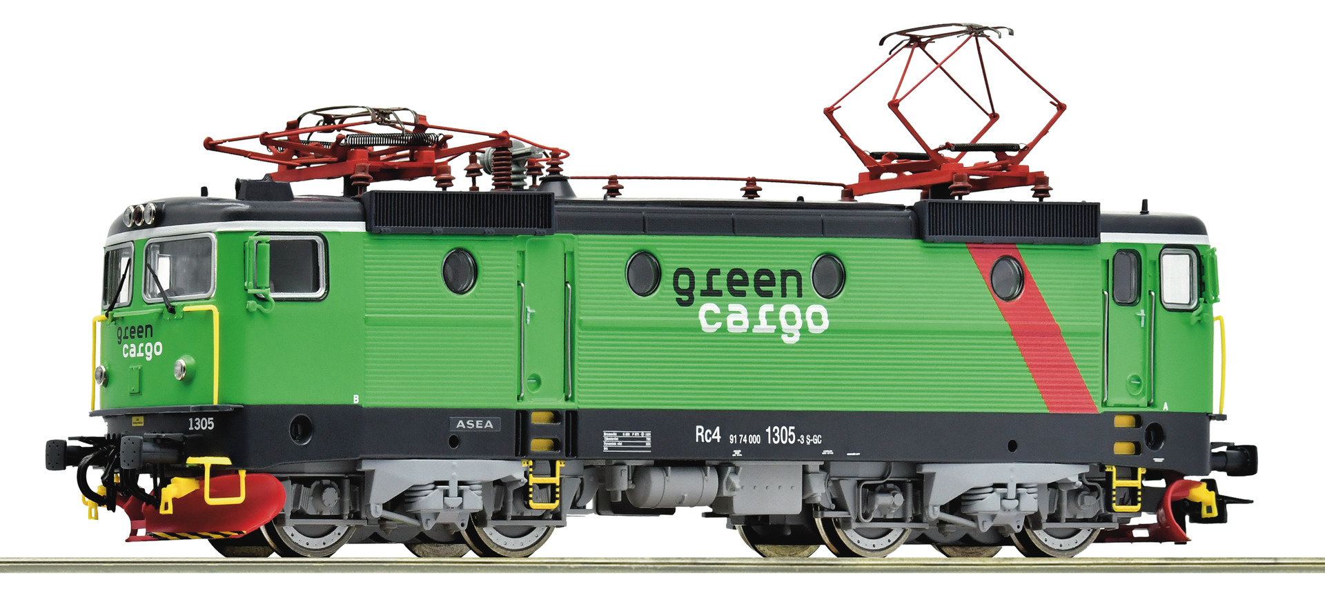 Roco 7510007 SJ Green Cargo E-Lok Rc4 Ep.6