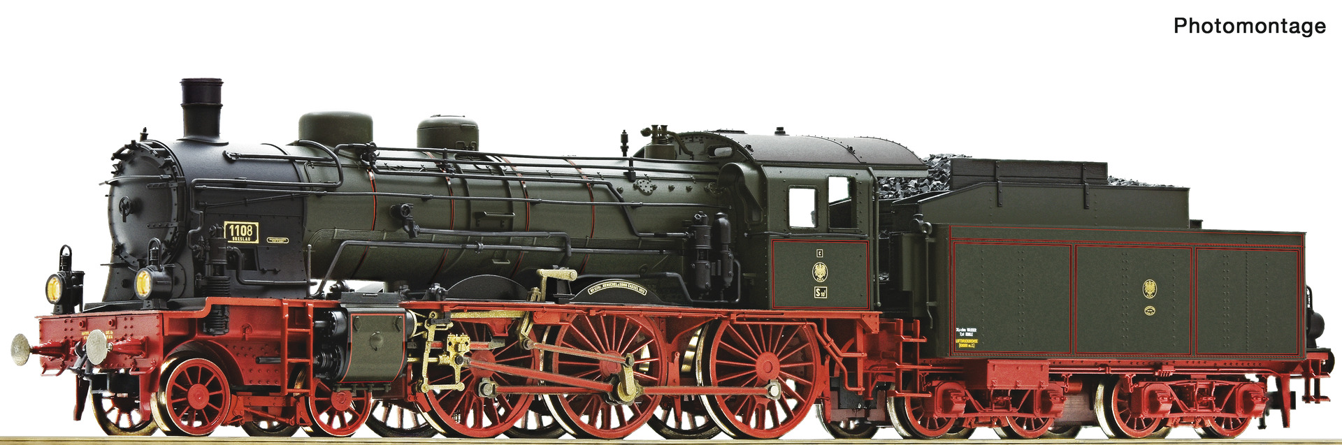 Roco 7120041 K.P.E.V. Dampflok S10.1 1108 Ep.1 AC