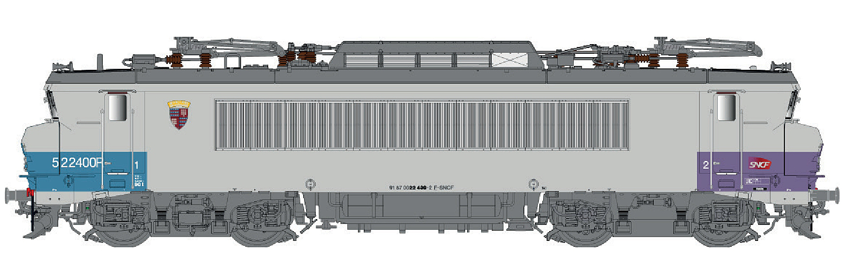 LS Models 11557S SNCF E-Lok Serie BB 22400R Ep.6 AC