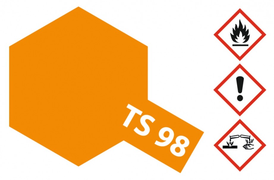85098 TS98 - Spray pure orange glänzend 100ml