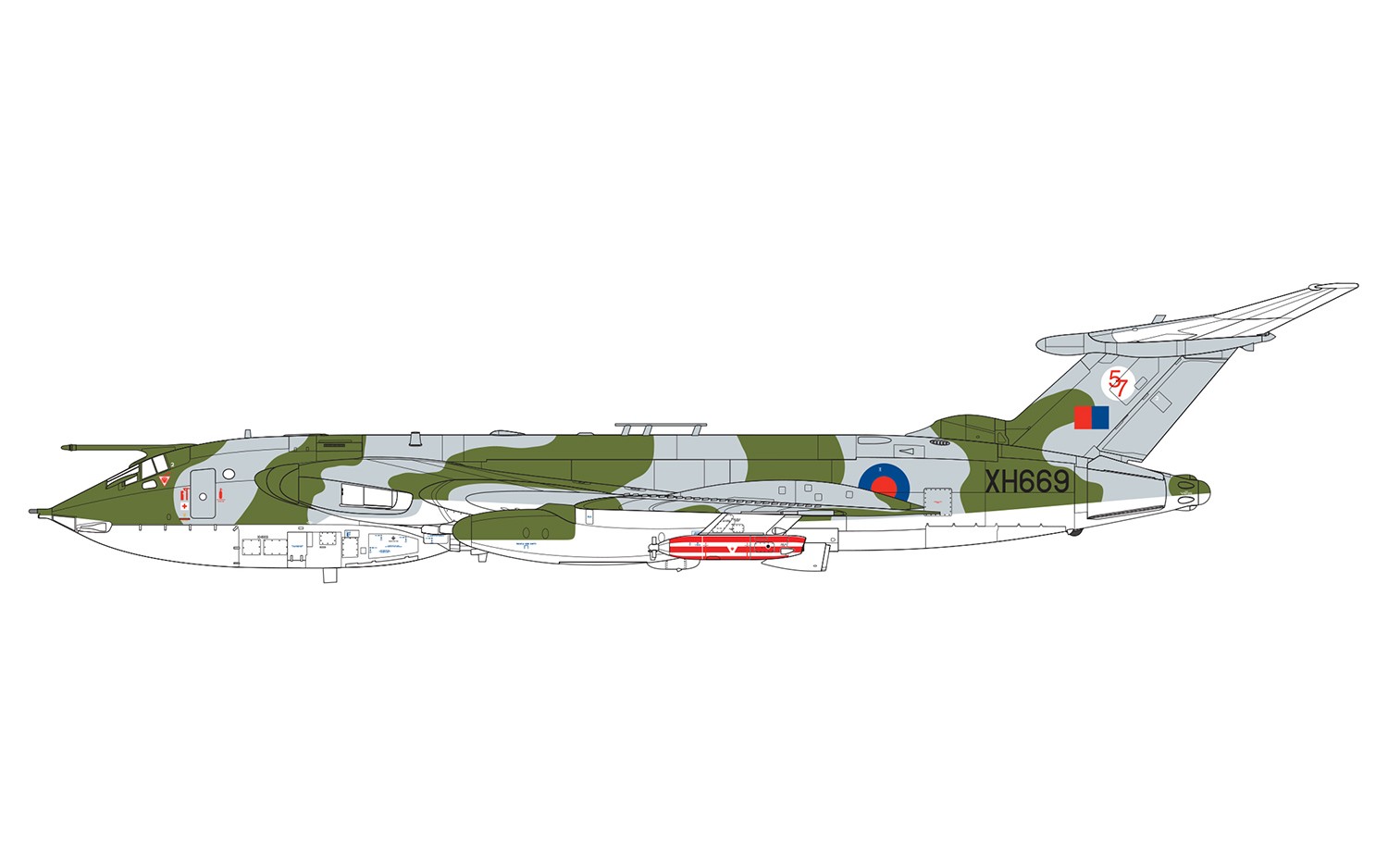Airfix 12009 Handley Page Victor K.2