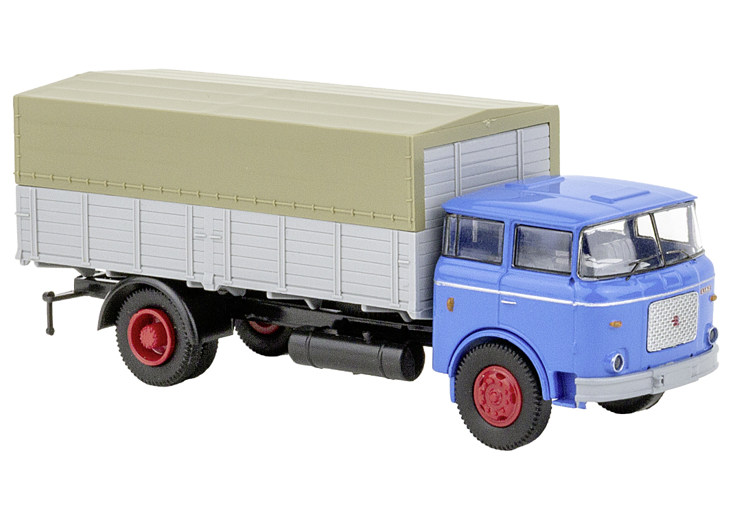 71864 LIAZ 706 Pritsche/Plane-LKW blau