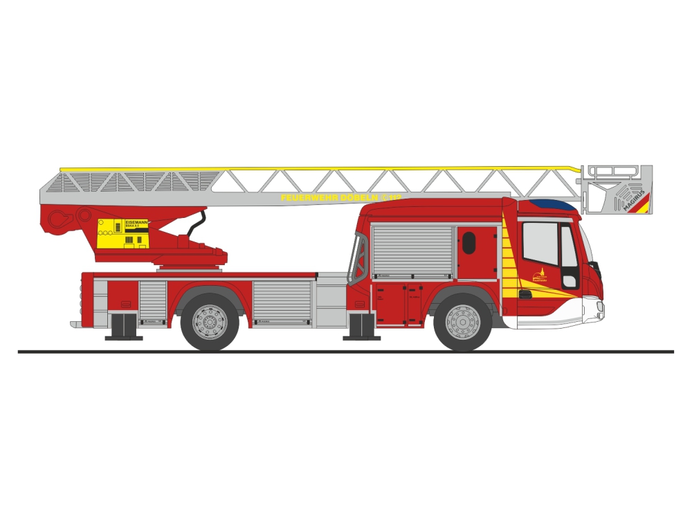 71121 Magirus DLK 32 n.B. FW Döbeln
