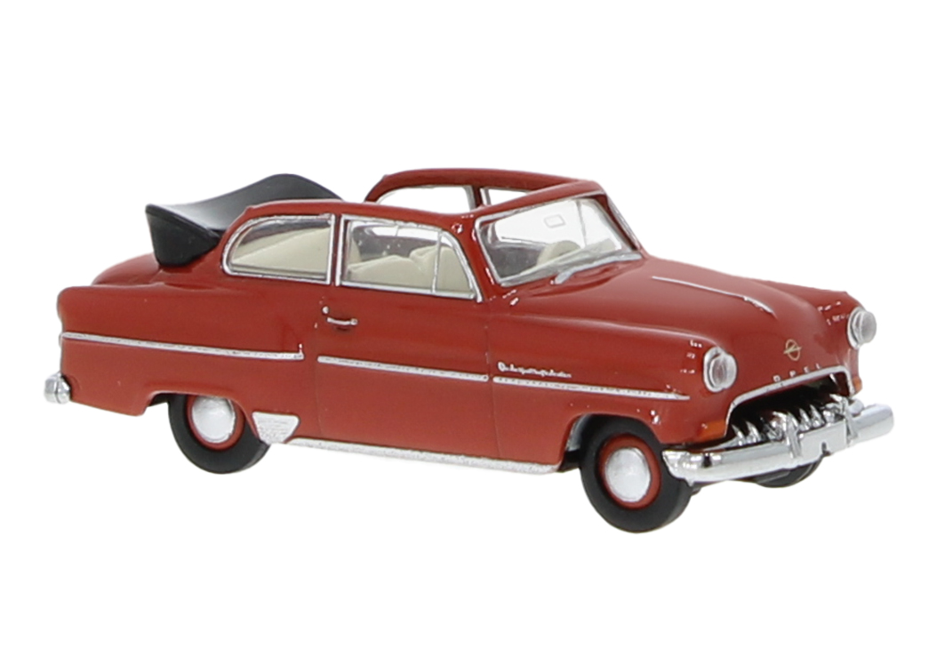 20251 Opel Olymoia Rekord Cabrio hellrot