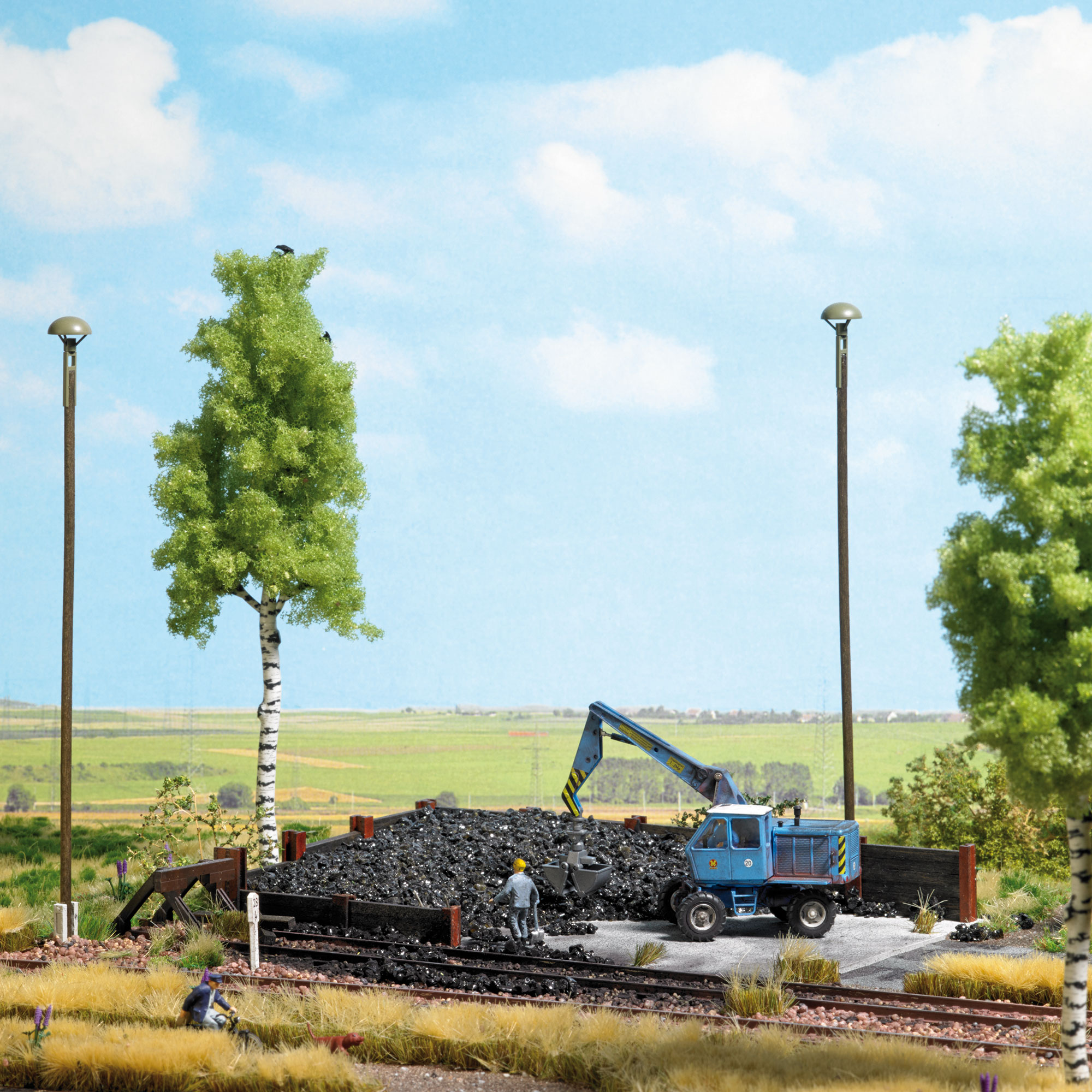 1045 Bekohlung mit Bagger