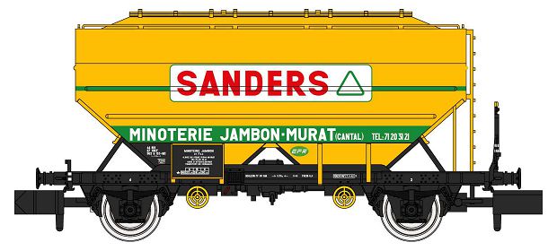NW-309 SNCF SANDERS Getreidewagen Ep.5