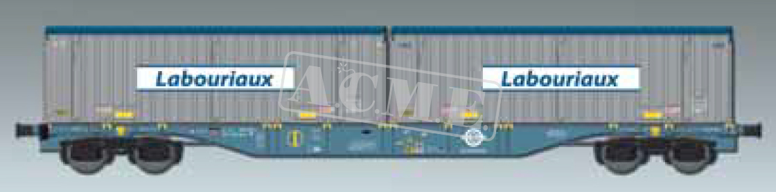 40535 Ermewa Containerwagen Sgns Ep.5/6