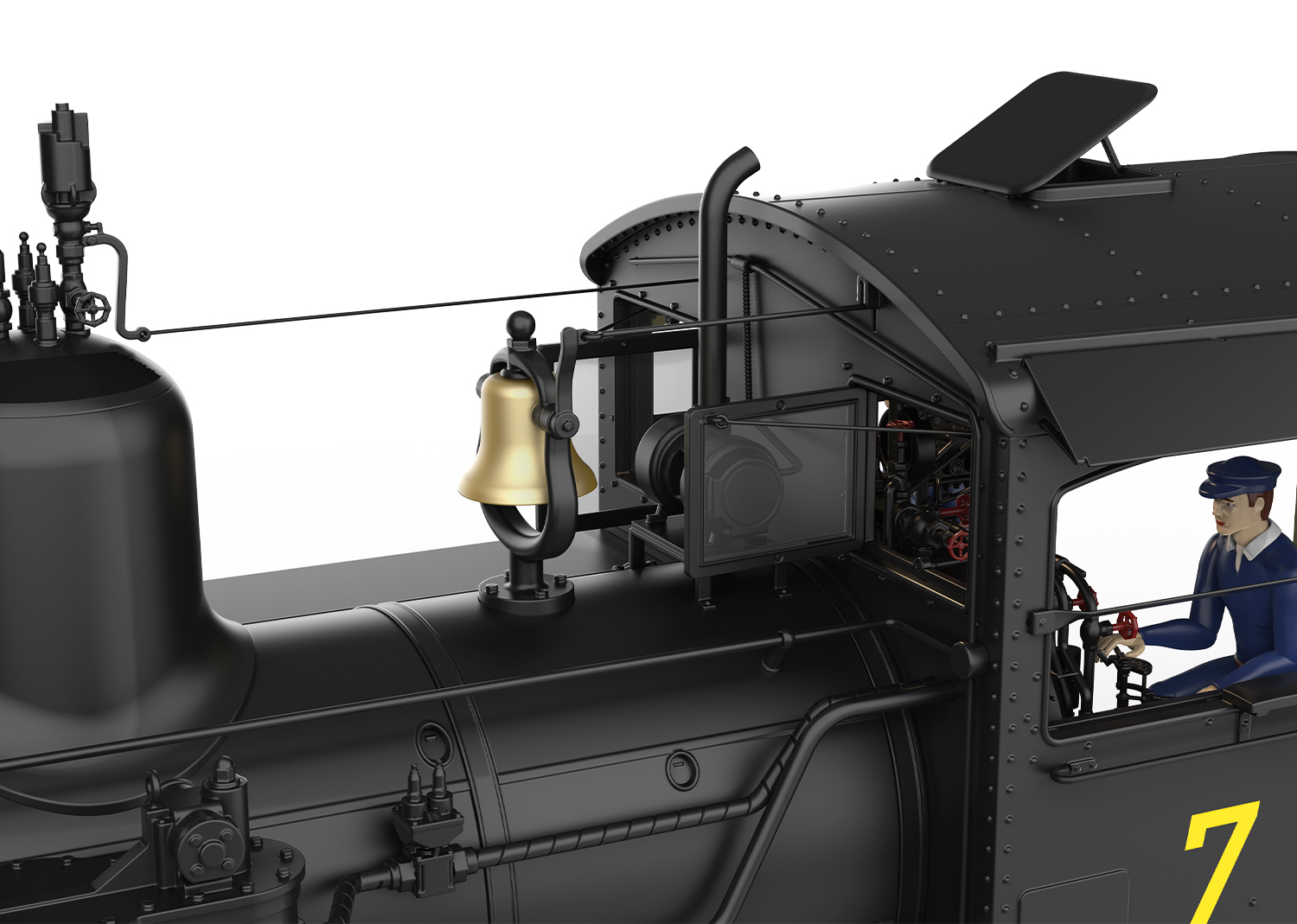 26702 WSLC RR Dampflok Shay Nr.7 Ep.3