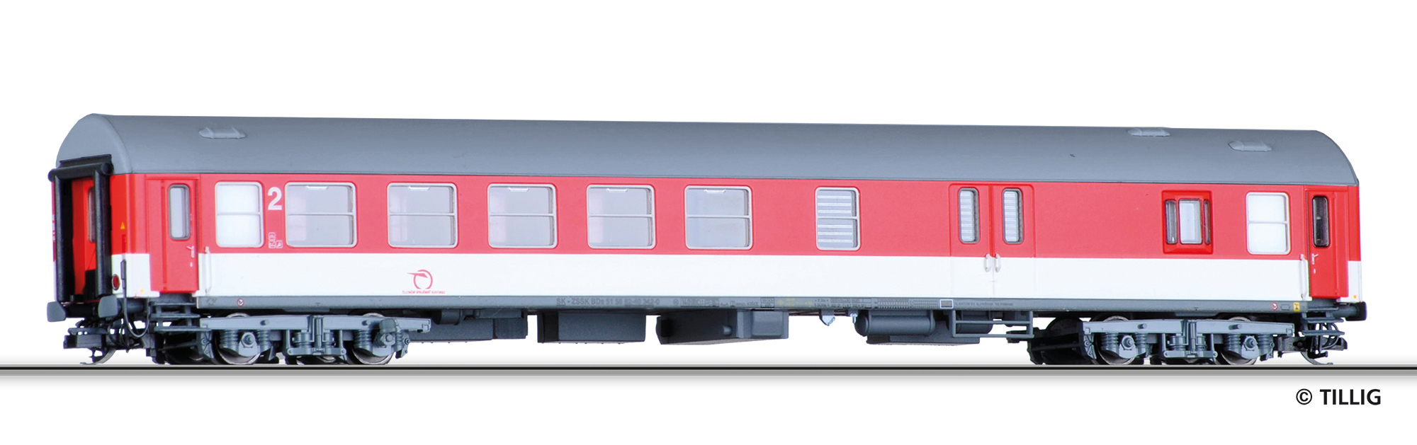 16497 ZSSK Reisezugwagen 2.Kl.+Gep. Y/B70 Ep.6