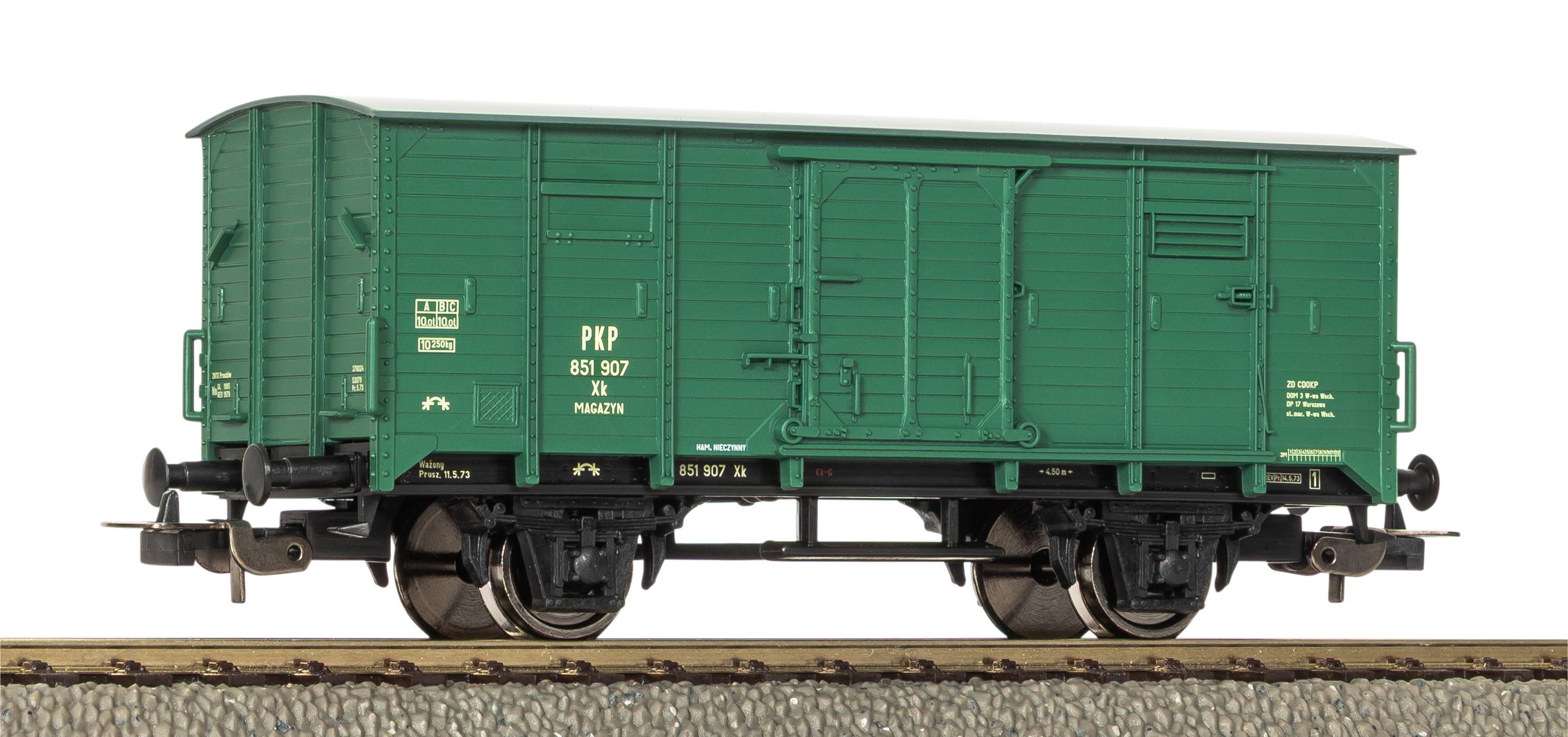 Piko 24554 PKP ged.Güterwagen Bahndienst Ep.5
