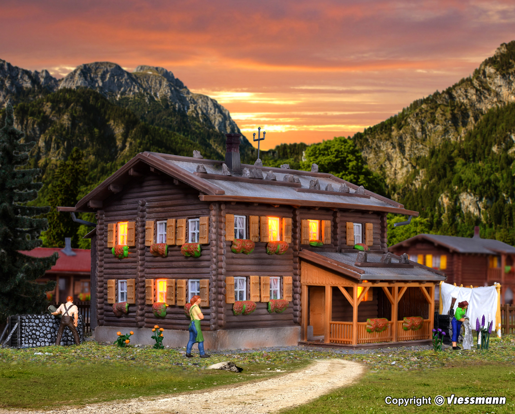 Kibri 38004 Haus Sonnenhalde