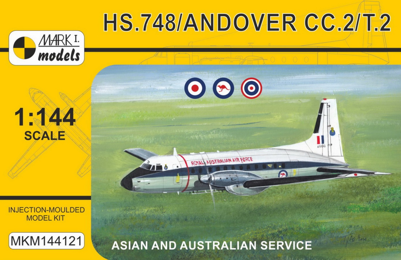 MKM144121 HS.748 / ANDOVER CC.2 Asian/Australian