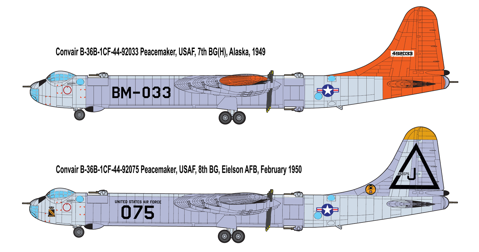 Roden 347 Convair B-36B Peacemaker (Early)