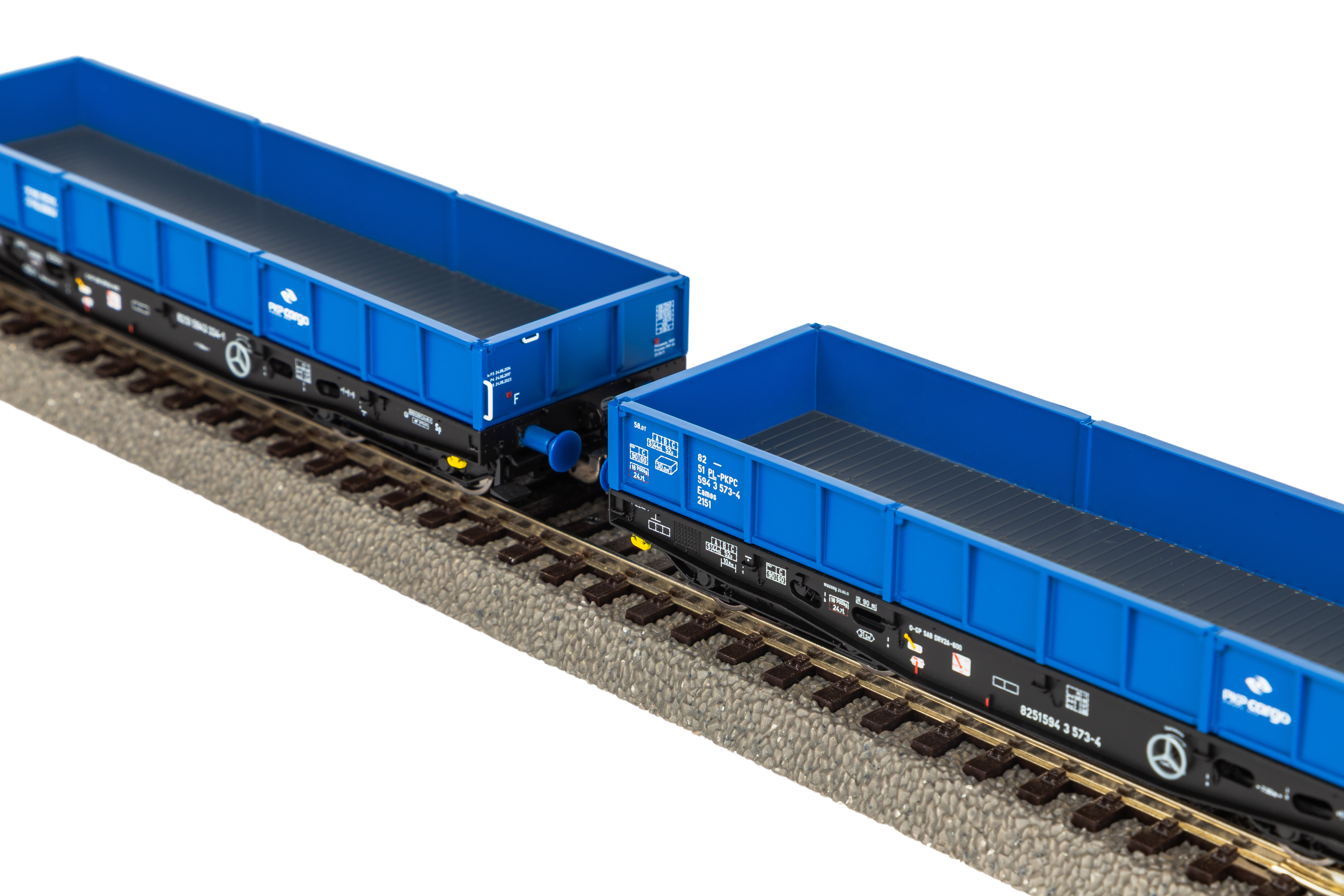 28313 PKP Cargo Güterwagen-Set 2-tlg 401Zb Ep6