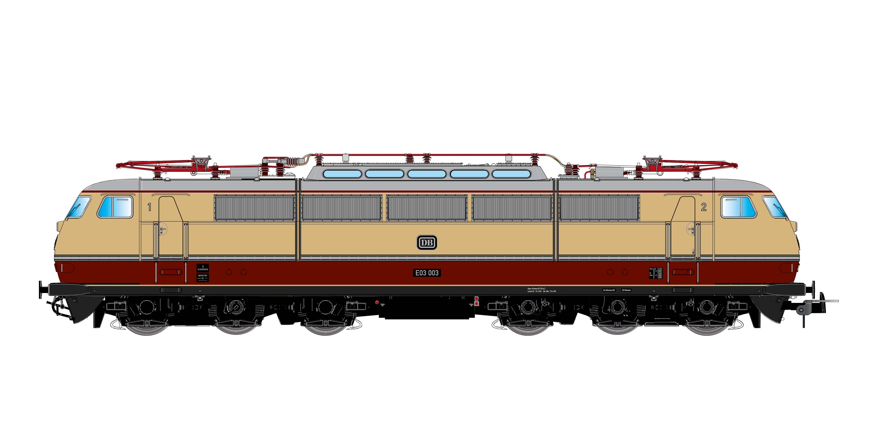 31173 DB E-Lok E03 003 Vorserie Ep.3