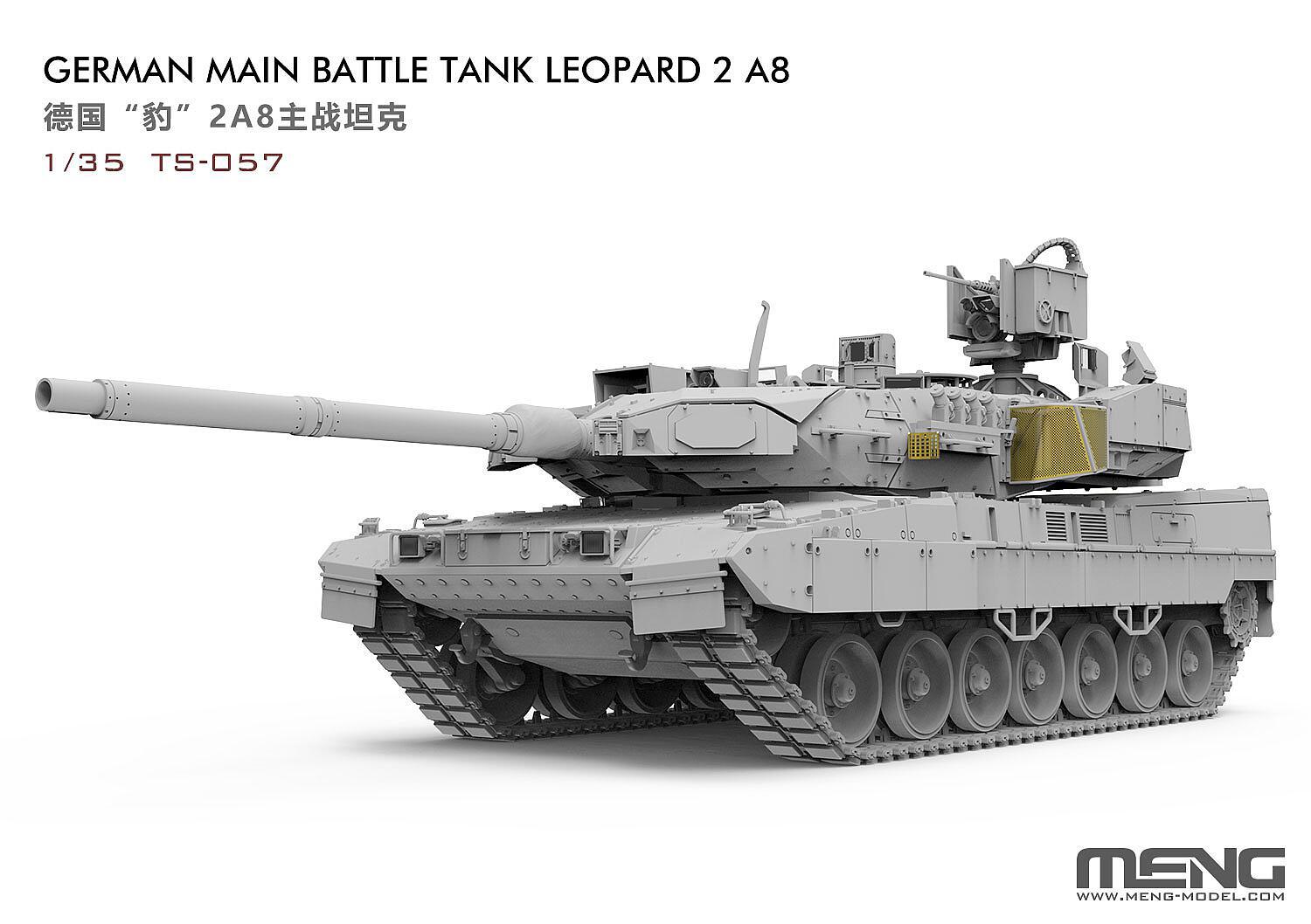 TS-057 German Main Battle Tank Leopard 2 A8