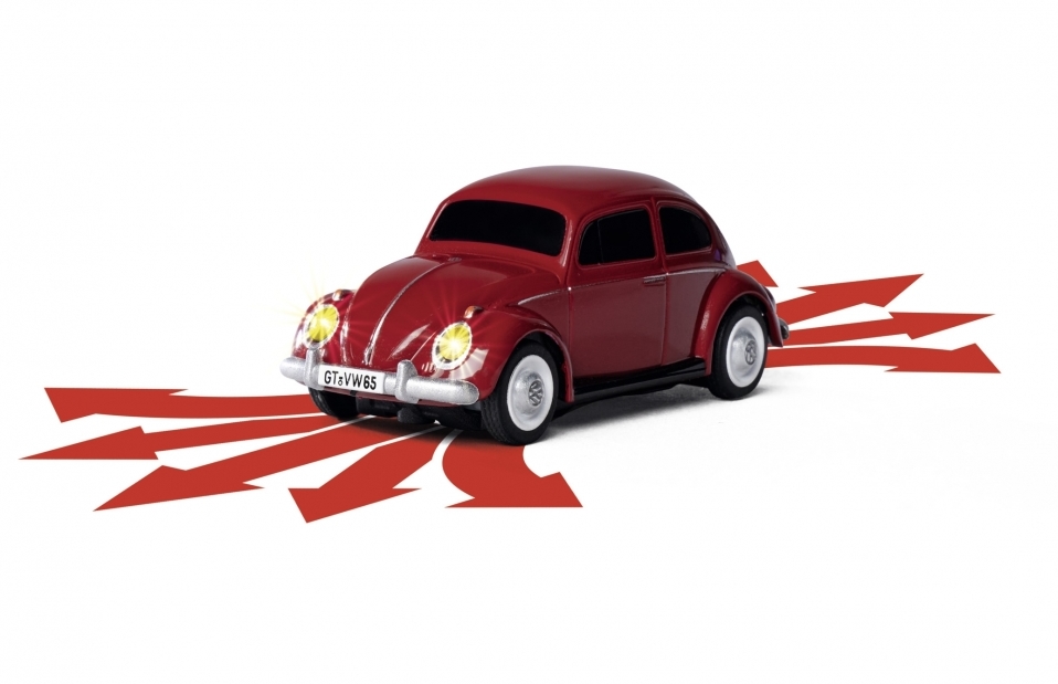 Carson 504147 2.4GHz RC: VW Käfer rot